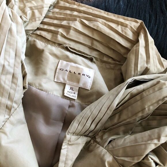 Gallery vintage beige raincoat size XL - Picture 12 of 13